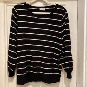 Maison Jules Striped Sweater